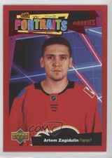 2020-21 Upper Deck UD Portraits Rookies Red Artem Zagidulin #P-88 0ax9
