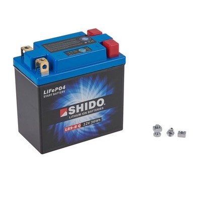 Shido Batterie 12V 3AH8AH (für: Cagiva Mito 125 Evolution 8P00AA/AB 99-00 )