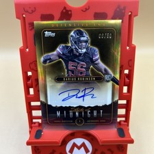 2024 Topps Midnight NFL Darius Robinson Stroke of Midnight Auto 6/50 SMA-DRO