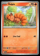 SV06: Twilight Masquerade #026/167 Vulpix Pokemon tcg