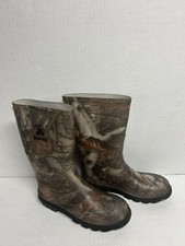 Kamik Kids Stomp Rain Boots Size 4 - Camo