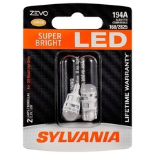 Sylvania Zevo 194 T10 W5w Amber Led Bulb Contains 2 Bulbs