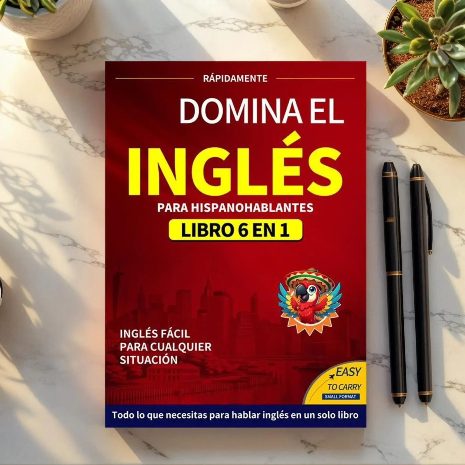 Domina l'inglese per ispanofoni - Libro 6 in 1