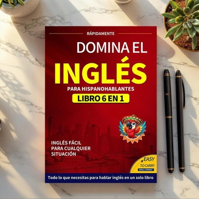 DOMINA EL INGLÉS PARA HISPANOHABLANTES LIBRO 6 EN 1
