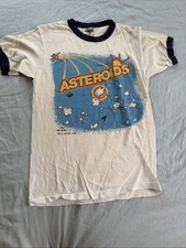 Vintage 1981 Atari Asteroids Atari Wiz Kids Game Gaming Tee