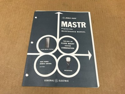 VTG General Electric Master Progress Line Maintenance Manual