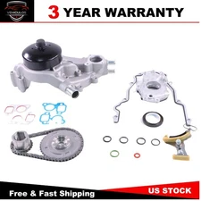 High Volume Water /Oil Pump Timing Chain Kit for Chevrolet GMC LS 4.8L 5.3L 6.0L