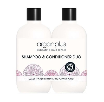 Argan Plus+ Shampoo und Conditioner Duo - je 250ml Arganöl + Proteinreich