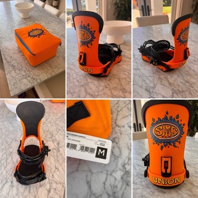 UNION SIMS NUB '93 FORCE SNOWBOARD BINDING: NOAH SALASNEK😎 | eBay