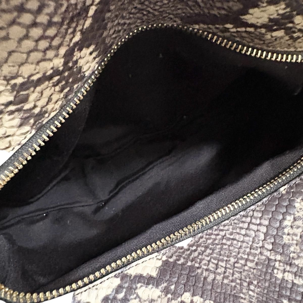 Excellent condition COACH python pattern snake em… - image 10