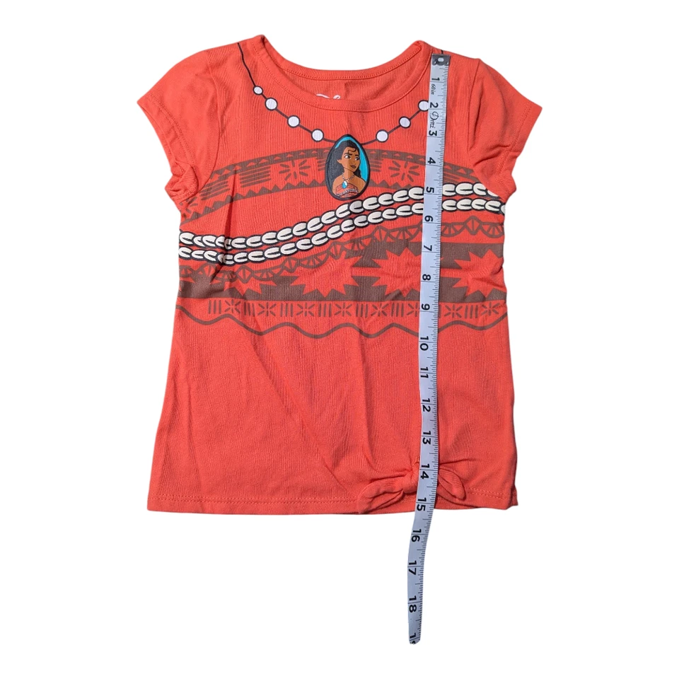 Disney - Moana - Tee and Skirt Outfit - Size 5T - Cute for dress up or an outfit - Image 4 of 4