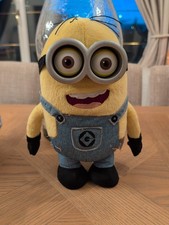 Despicable 2 Me Plush Talking Minion Dave with Light Up & Pop Out Eyes.Working