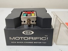 1965 Ideal Motorific New Quick-Change Motor Toy NOS Unused MIB TESTED B37