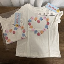 Cat&Jack girls Short Sleeve Shirt- 2t/ 2-pack/ NEW with Tags