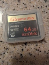 SanDisk Extreme PRO 64GB Compact Flash Card