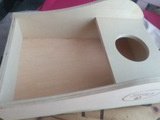 Hopes Healthy Treats Hamster Wooden Sand Barh. Used. In VGC. Uk Only.