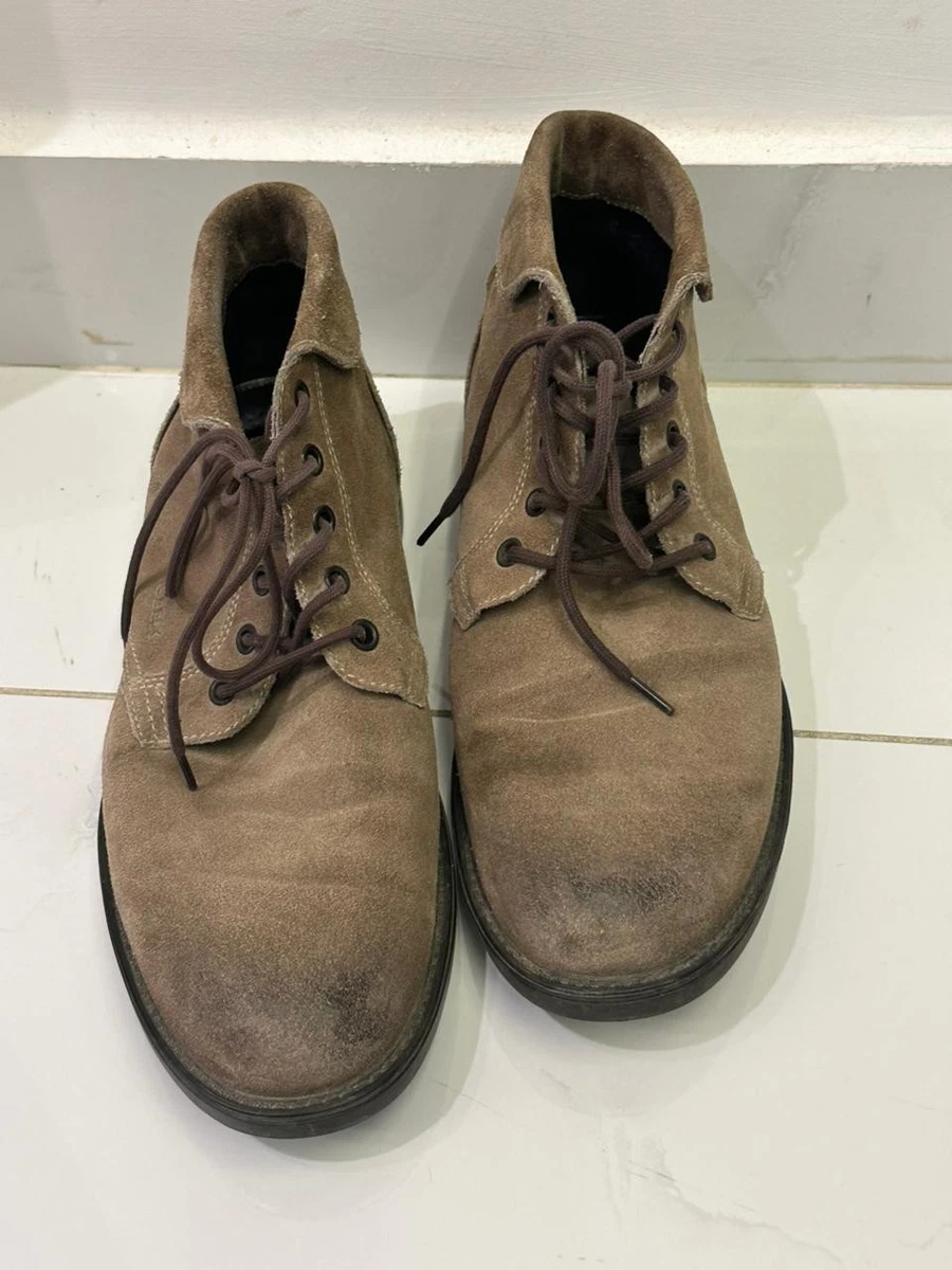Geox Respira Nabuk 2535‎ Tan Leather Chukka Boots Mens 41 Italian Breathable Geox | Shoes | Geox Respira Jaylon Leather Brown Chukka  main image 3