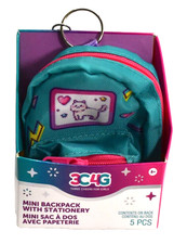 3C4G Mini Backpack with Stationary Three Cheers for Girls 5 Piece w Clip READ