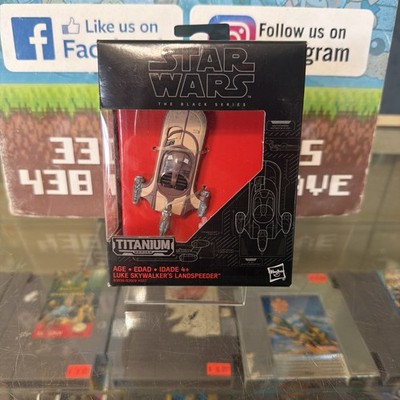 Star Wars Titanium Black Series, 09 Luke Skywalker s Landspeeder Disney New