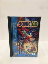 Sonic CD NO GAME (Sega CD, 1993) CASE, FOAM INSERT & MANUAL ONLY - NO GAME