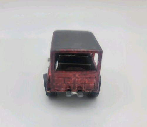 Hot Wheels Redline 1968 Classic ‘31 Ford Woody Spectraflame Rose - Afbeelding 3 van 4