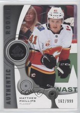 2021 Upper Deck SP Game Used 2005-06 Retro Rookies 162/999 Matthew Phillips 0cv