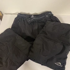 Polar Edge Ski Pants Womens Med Black Water Resistant Silver Series P1