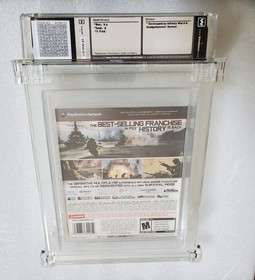 Call of Duty Modern Warfare 3 PS3 New Sealed Graded WATA 9.6 A  no CGC PSA VGA