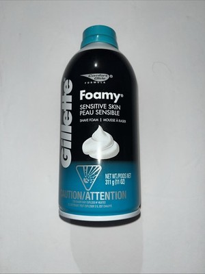 Gillette Men's Shaving Foam - Sensitive Skin Comfort Glide Formula