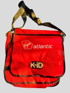 Virgin atlantic K-iD textile messenger bag and backpack 2 in 1