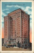 Hotel Andrew Johnson Knoxville Tennessee vintage postcard p602