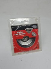 Keeney K5414 Sink Strainer Fixed Post Basket Buffed Finish Stainless Steel 113