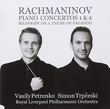 Sergei Rachmaninov - Rachmaninov Piano Concertos 1 4 - New CD - Z4z