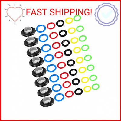 #ad #ad 48 Pieces O Ring Power Pressure Washer Kit 6 Sizes Sealing Stainless Steel Filte $10.36