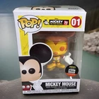 Funko POP 01 Mickey Mouse Orange  90th - Funko Shop Exclusive (SEE DESCRIPTION)