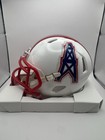 Warren Moon Signed Houston Oilers Mini Helmet HOF 06 Fanatics Authenticated — photo 4