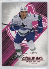 2024-25 Upper Deck Credentials Pink 78/99 Brock Boeser #77 e0y