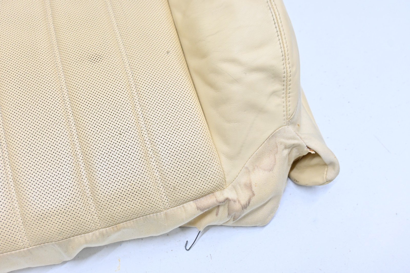 ⭐ 03-12 Bentley Continental Front Right Upper Backrest Seat Leather Cushion Oem?