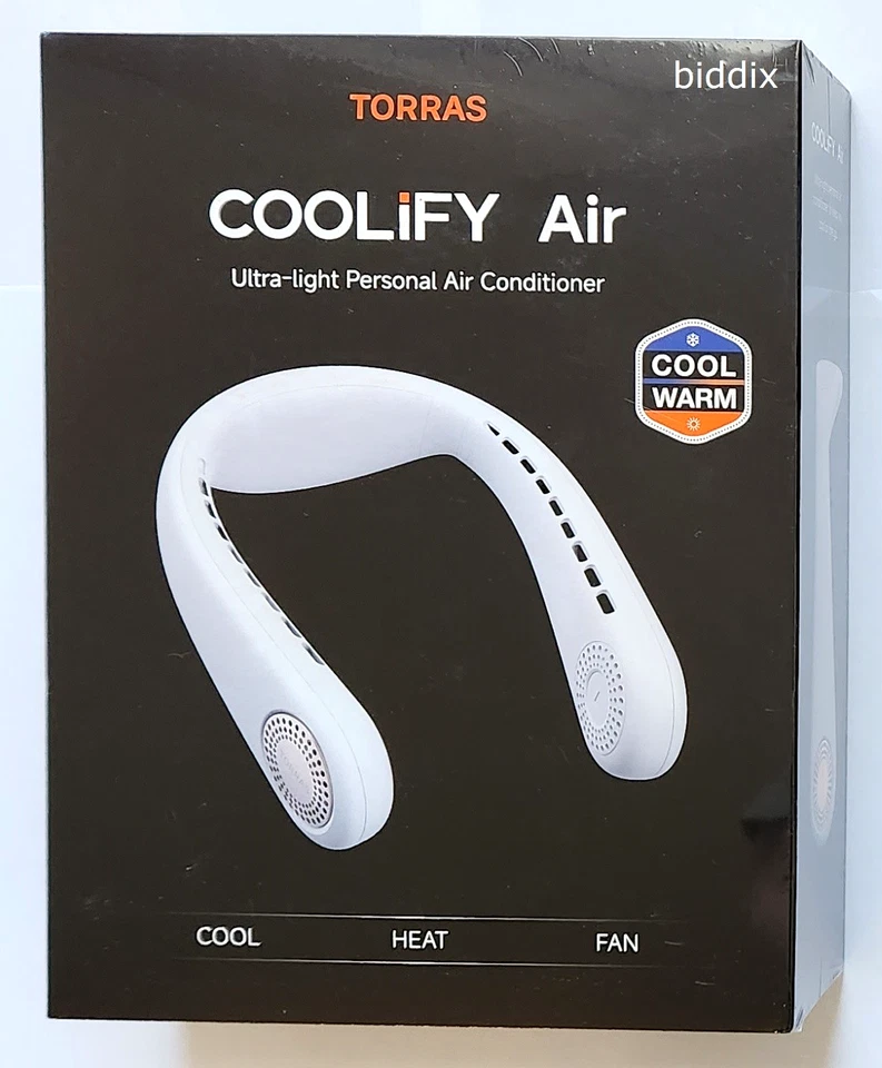 Кондиционер TORRAS COOLiFY Air Neck 5000 мАч - золотисто-белый - Изображение 2 из 3