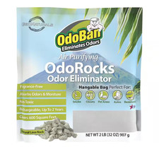 32 Oz. Odorocks Natural Volcanic Rock Odor Eliminator, Unscented Non-Toxic Rech