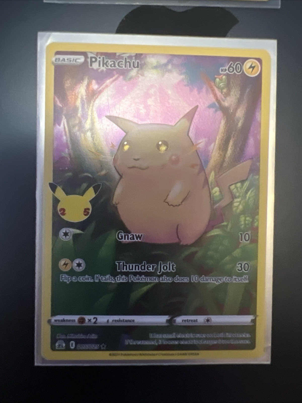 Pokemon TCG Celebrations Pikachu #005/025 Holo 25th Anniversary English 2021 4 