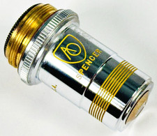 Vtg American Optical Spencer Cat. 1116 45x N.A. .66 Microscope Objective Lens