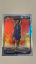 Topps 2024-25 Chrome Refractor #114 Dereck Lively II Dallas Mavericks NBA