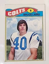 1977 Topps Football Card 249 Bruce Laird Baltimore Colts 