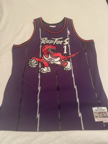 Mitchell & Ness Tracy McGrady Toronto Raptors Hardwood Classics #1 Jersey XL