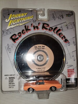 Johnny Lightning Rock 'n' Rollers - Fun, Fun, Fun - The Beach Boys w/ CD