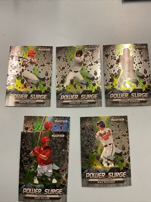 2022 Panini Prizm Draft Picks Power Surge Inserts Cards (5) Gilbert Lee Wagner 