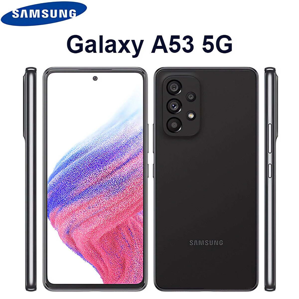 Samsung Galaxy A53 5G - 128 GB - Awesome Black (Unlocked Samsung Galaxy A53 5G - 128 GB - Awesome Black (Unlocked