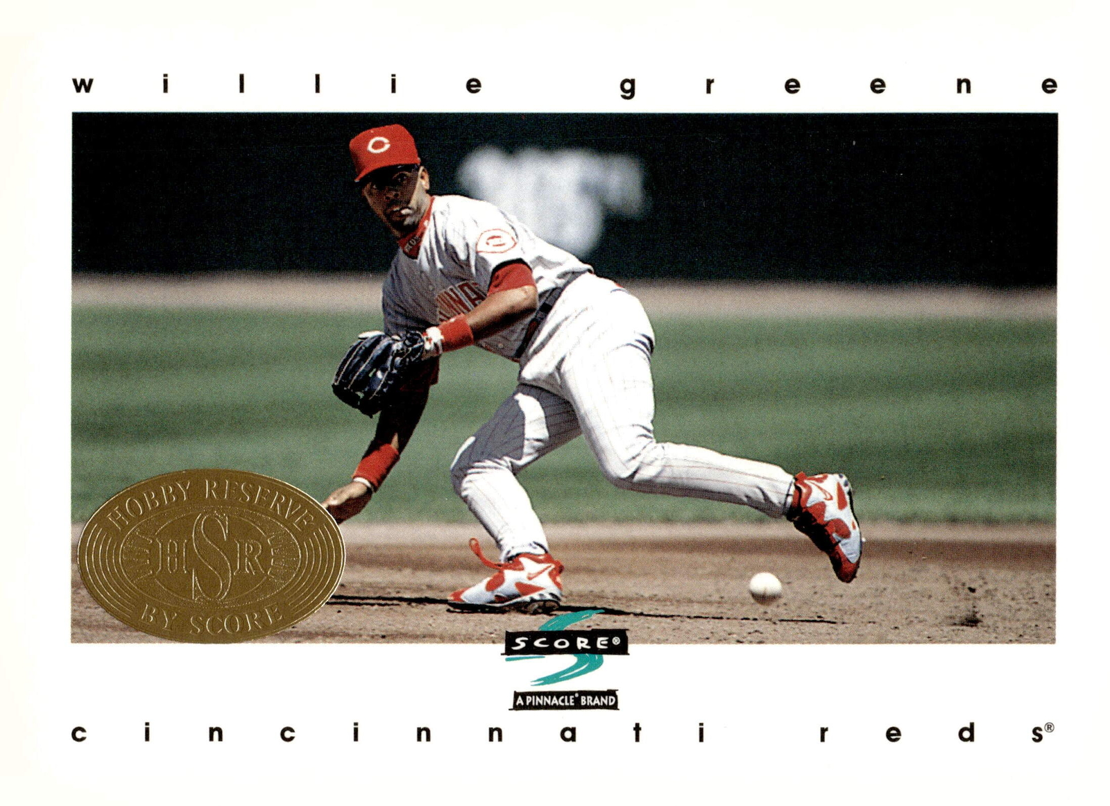 1997 Score #425 Willie Greene Hobby Reserve by Score