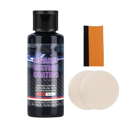 Car Headlight Polishing Agent Repair Fluid Headlight Maintenance Liquid Kit - Picture 15 of 15